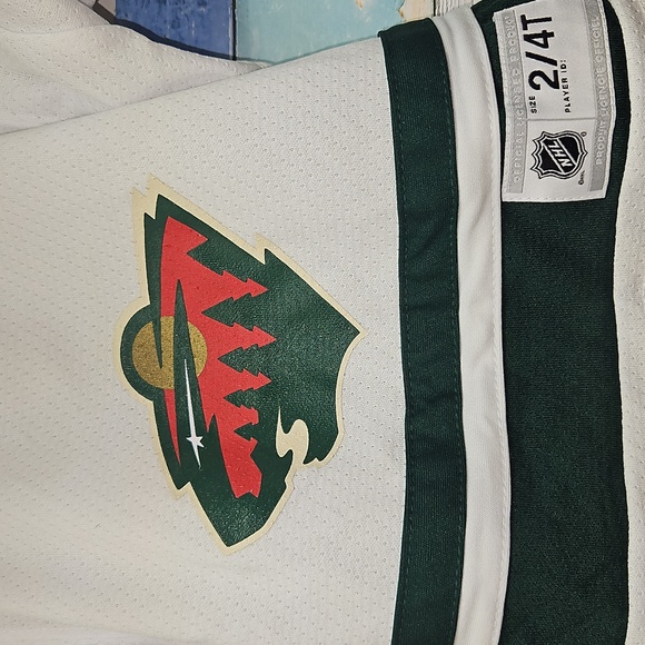 NHL Minnesota Wild Children's Hockey Jersey Size 2/4T - Picture 3 of 11